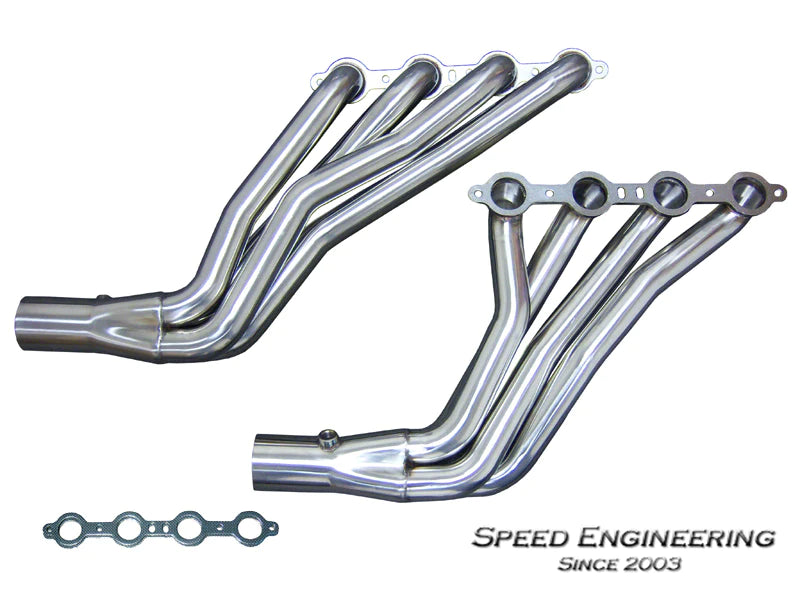 LS Long Tube Swap Headers 1 3/4" Speed Engineering